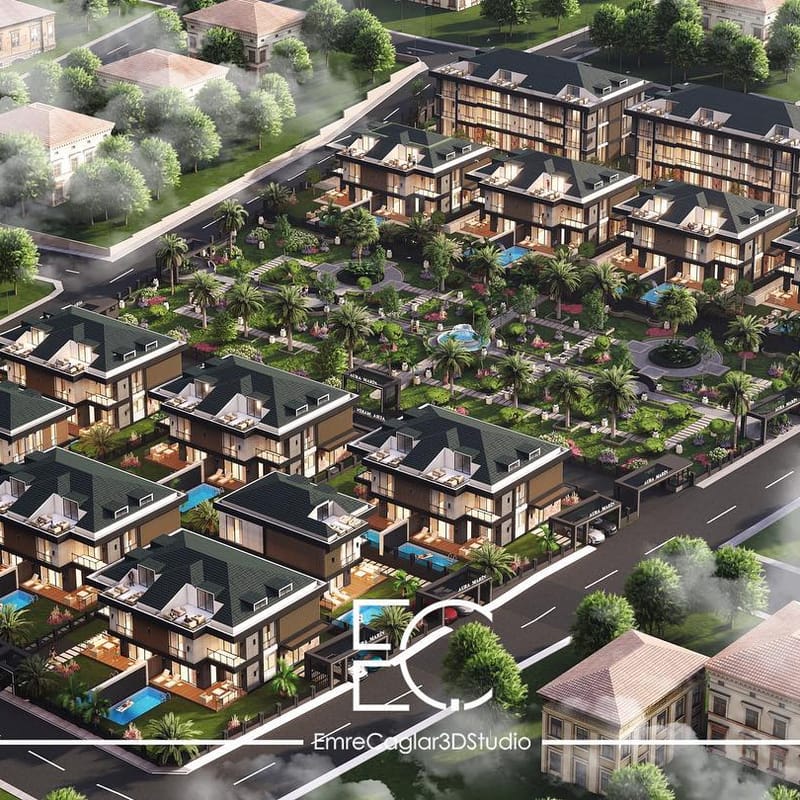 Çağlar Mimarlık render arşivinden